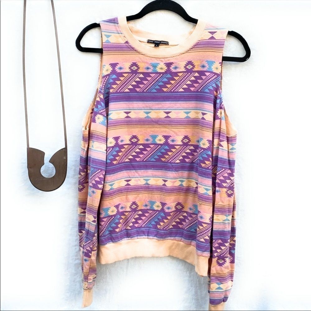 Truly Madly Deeply Cold‎ Shoulder Top Cotton